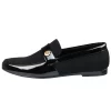 Men’s Slip On Lightweight Black Loafer Shoes