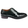 Harry – Men’s Green Patent Leather Brogue Shoes