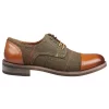 Theon – Men’s Leather Tweed Oxford Shoes