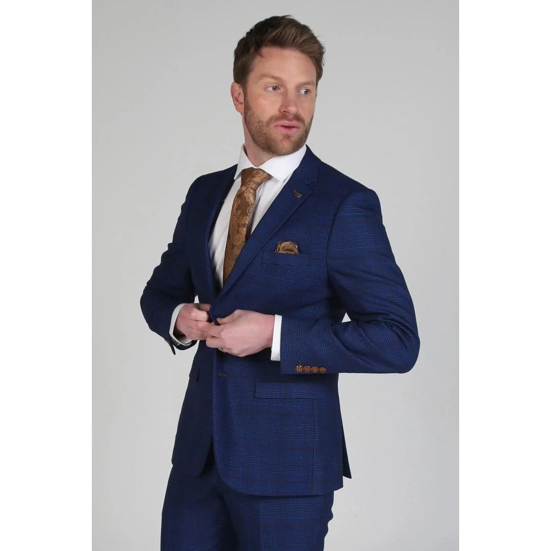 Alex – Men’s Navy Blazer