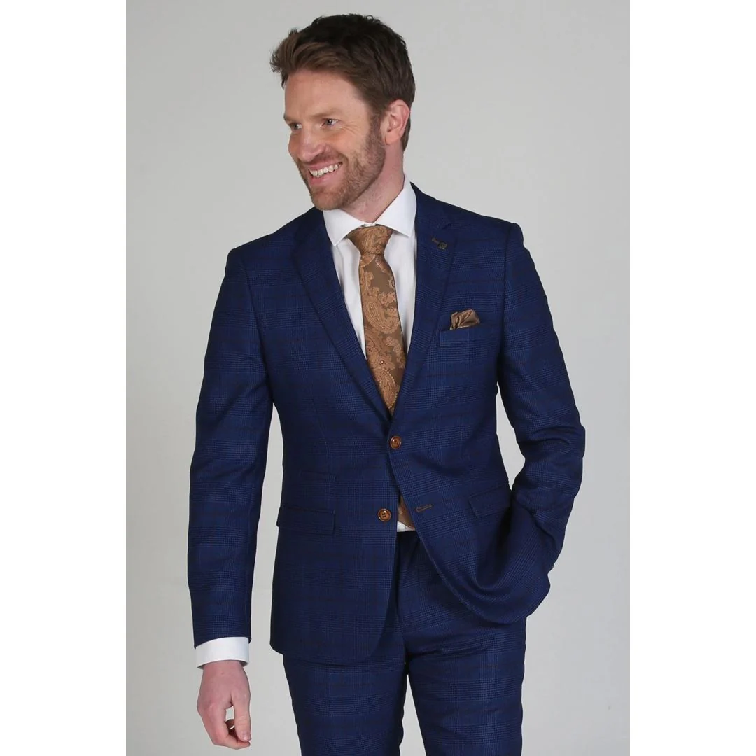 Alex – Men’s Navy Blazer - Image 3