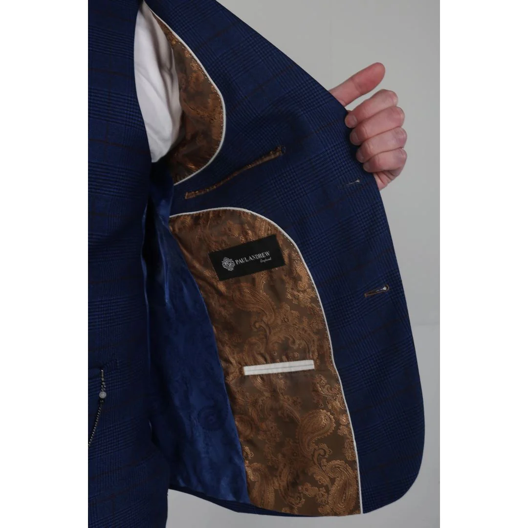 Alex – Men’s Navy Blazer - Image 4