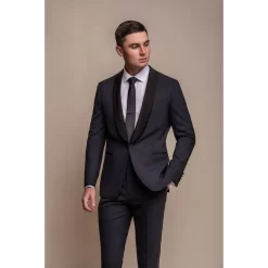 Aspen – Men’s Navy Tuxedo 2 Piece Wedding Suit
