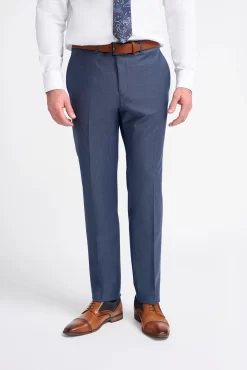 Bond – Men’s Navy Check Trousers