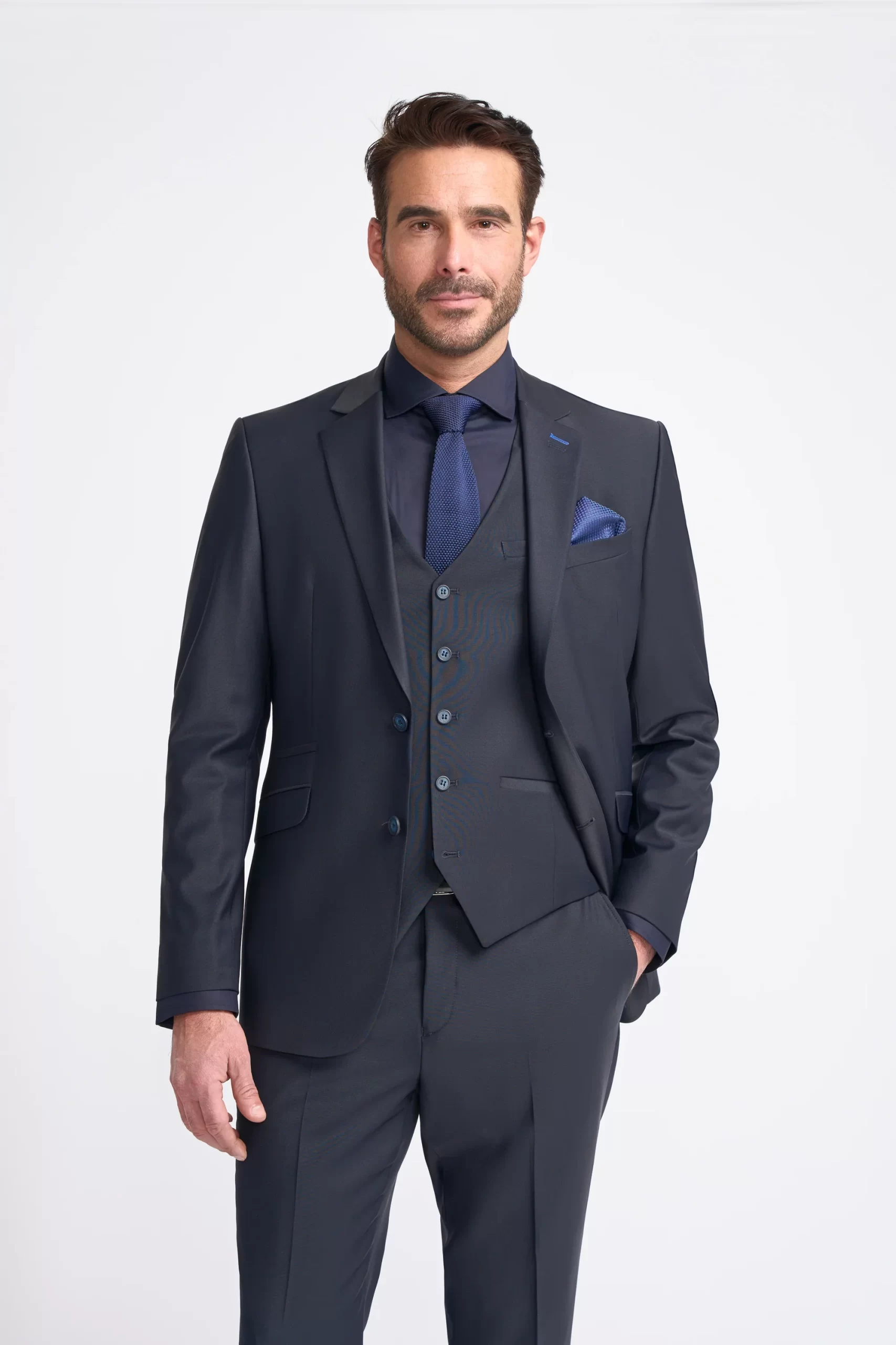Bond – Men’s Dark Navy Tailored Fit Blazer