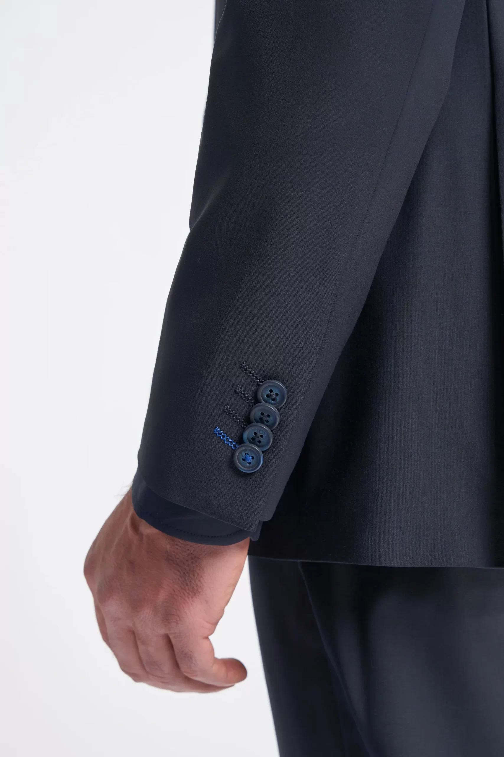 Bond – Men’s Dark Navy Tailored Fit Blazer - Image 2