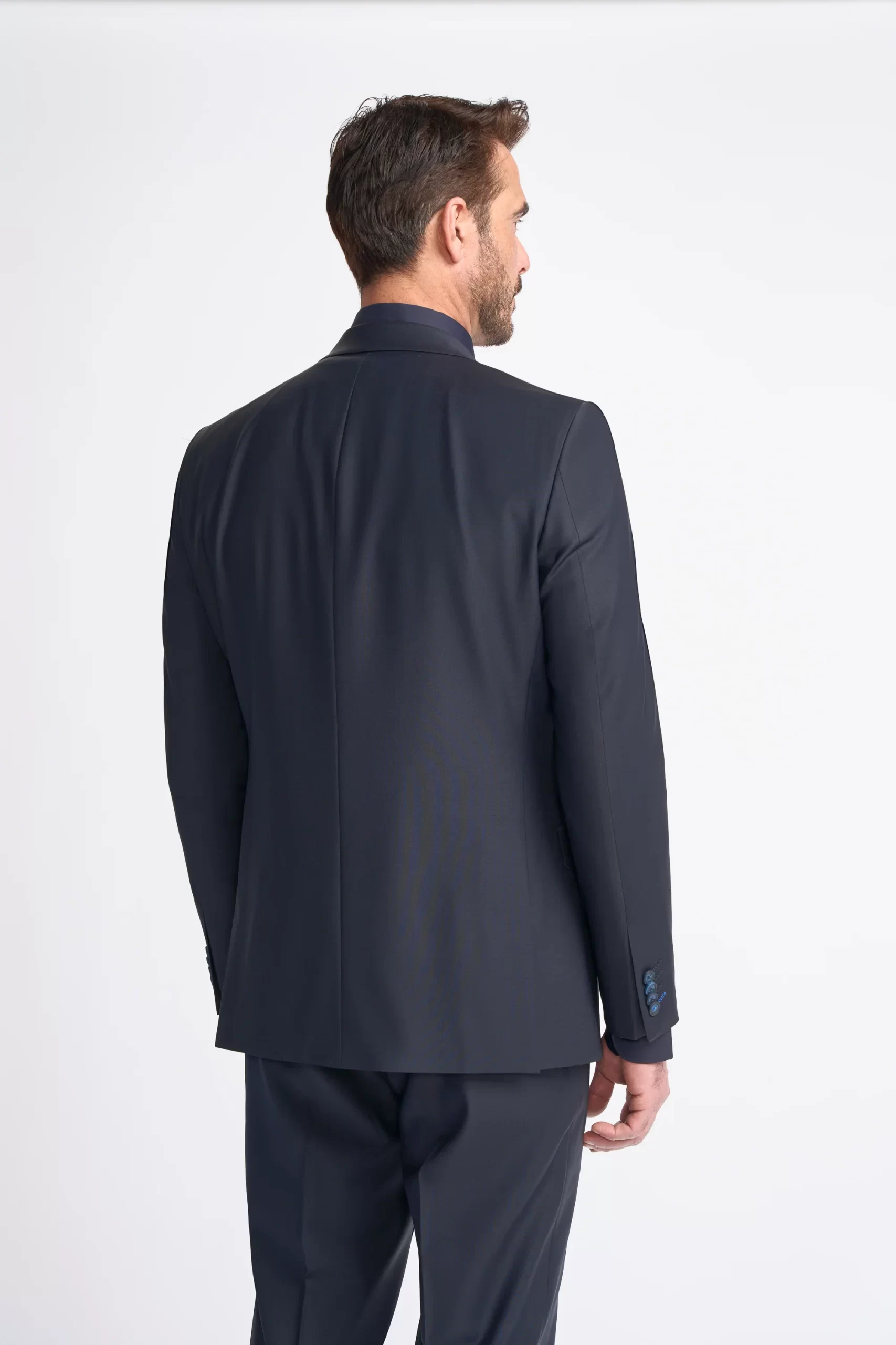Bond – Men’s Dark Navy Tailored Fit Blazer - Image 3