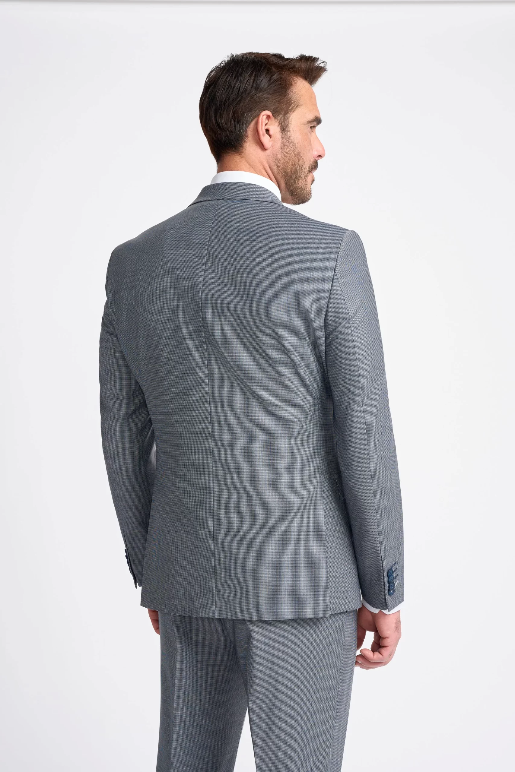 Bond – Men’s Grey Tailored Fit Blazer - Image 2