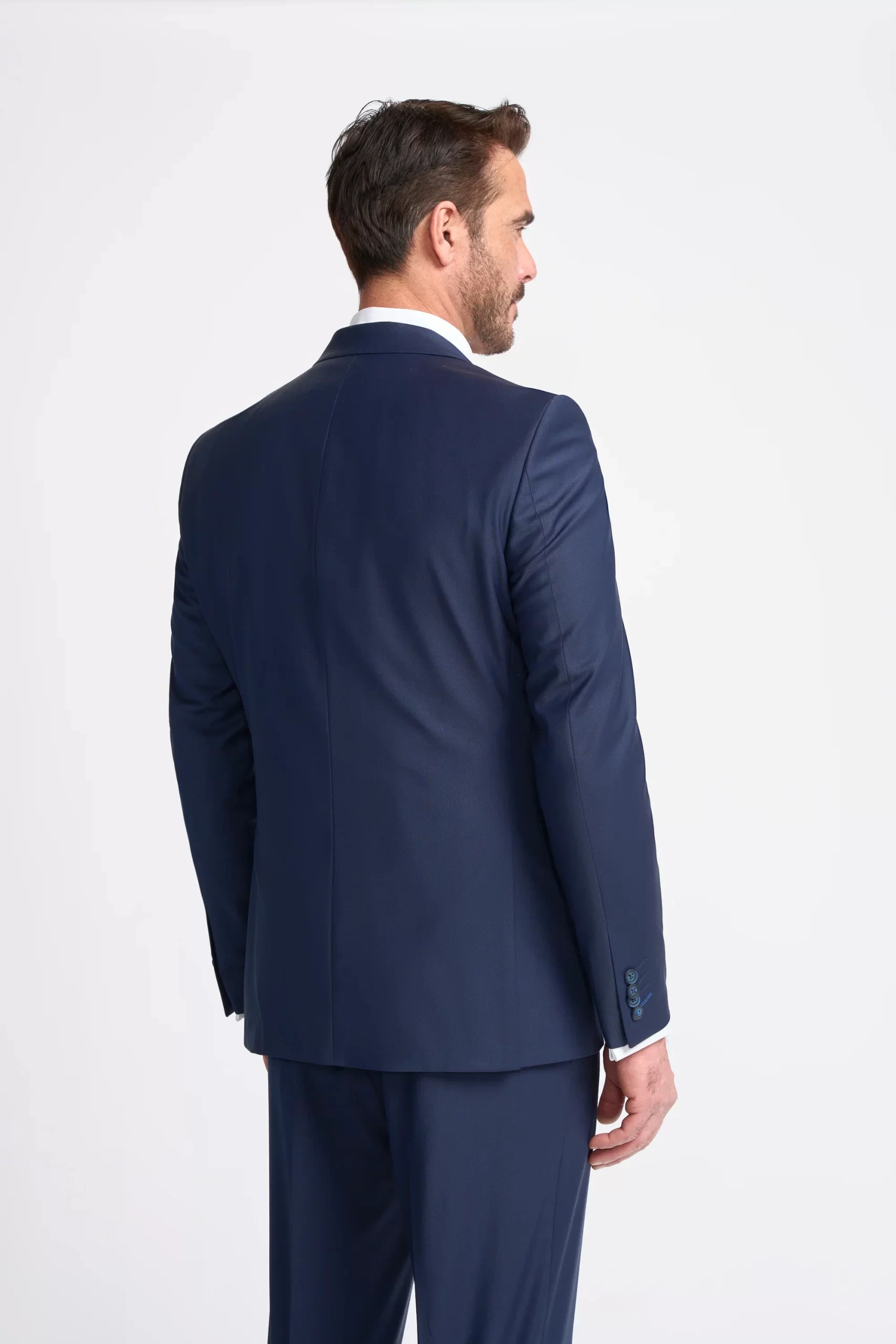Bond – Men’s Navy Tailored Fit Blazer - Image 2