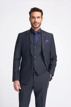 Bond – Men’s Dark Navy 3 Piece Tailored Fit Suit