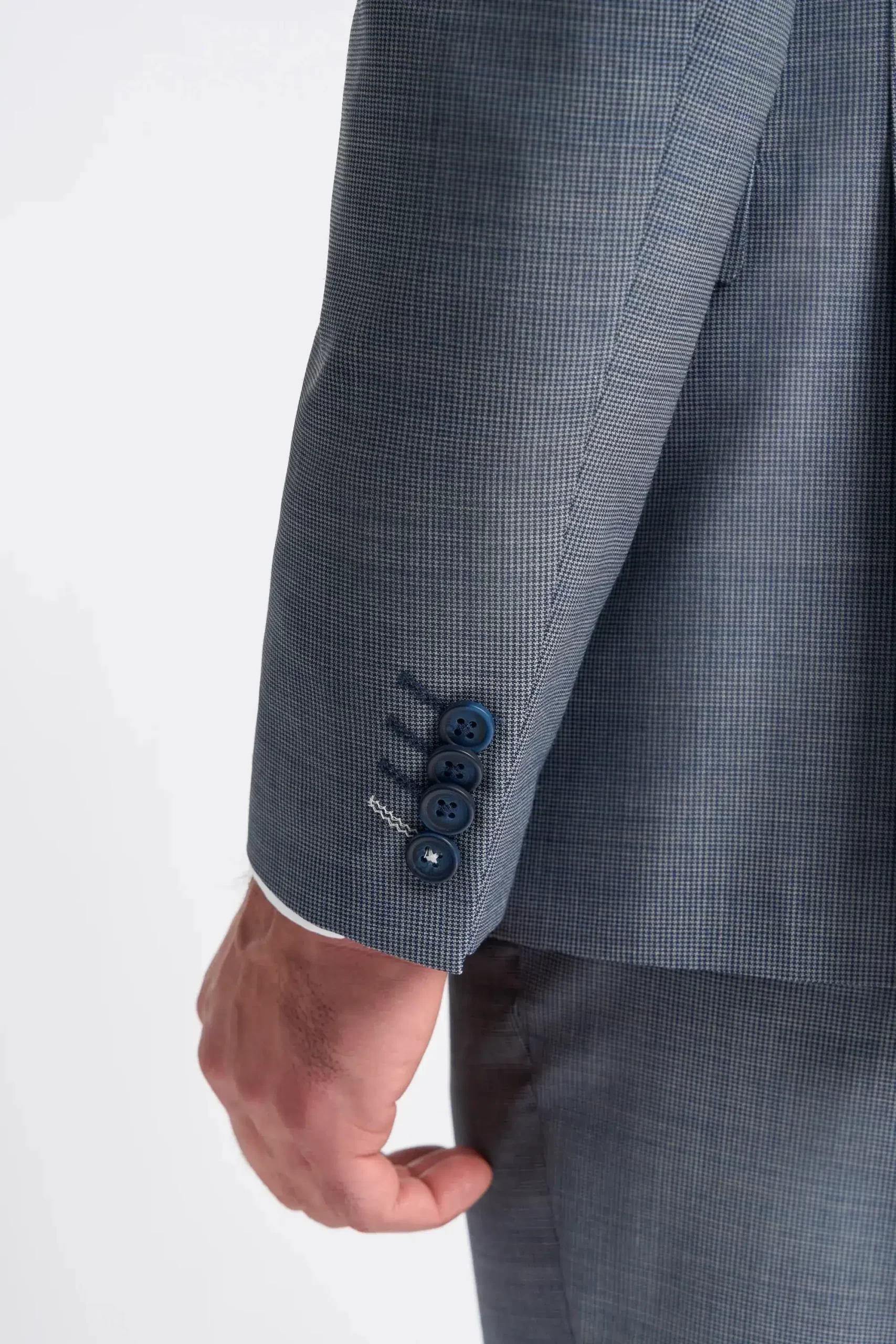 Bond – Men’s Grey 3 Piece Tailored Fit Suit - Image 3