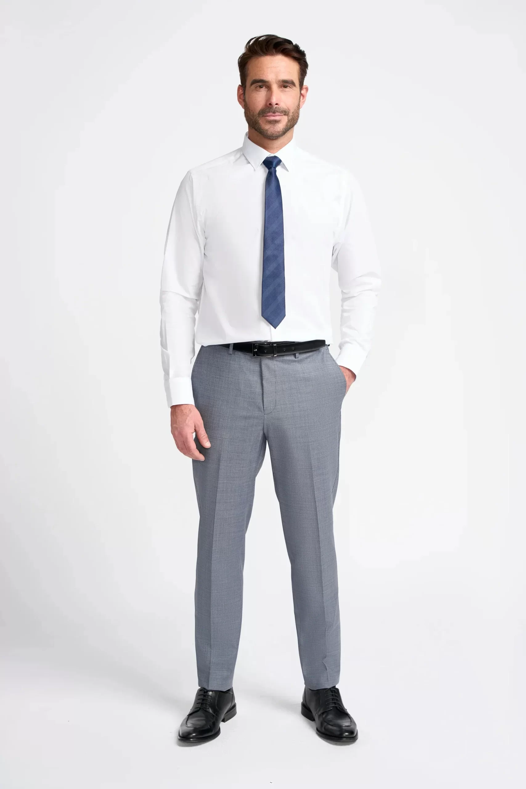 Bond – Men’s Grey 3 Piece Tailored Fit Suit - Image 5
