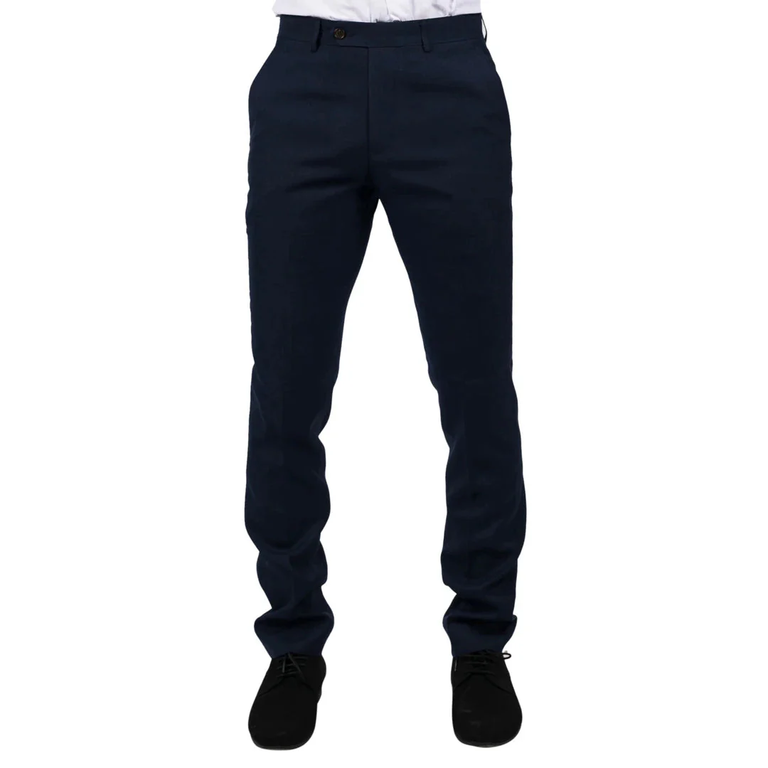 Calvin – Men’s Navy Trousers