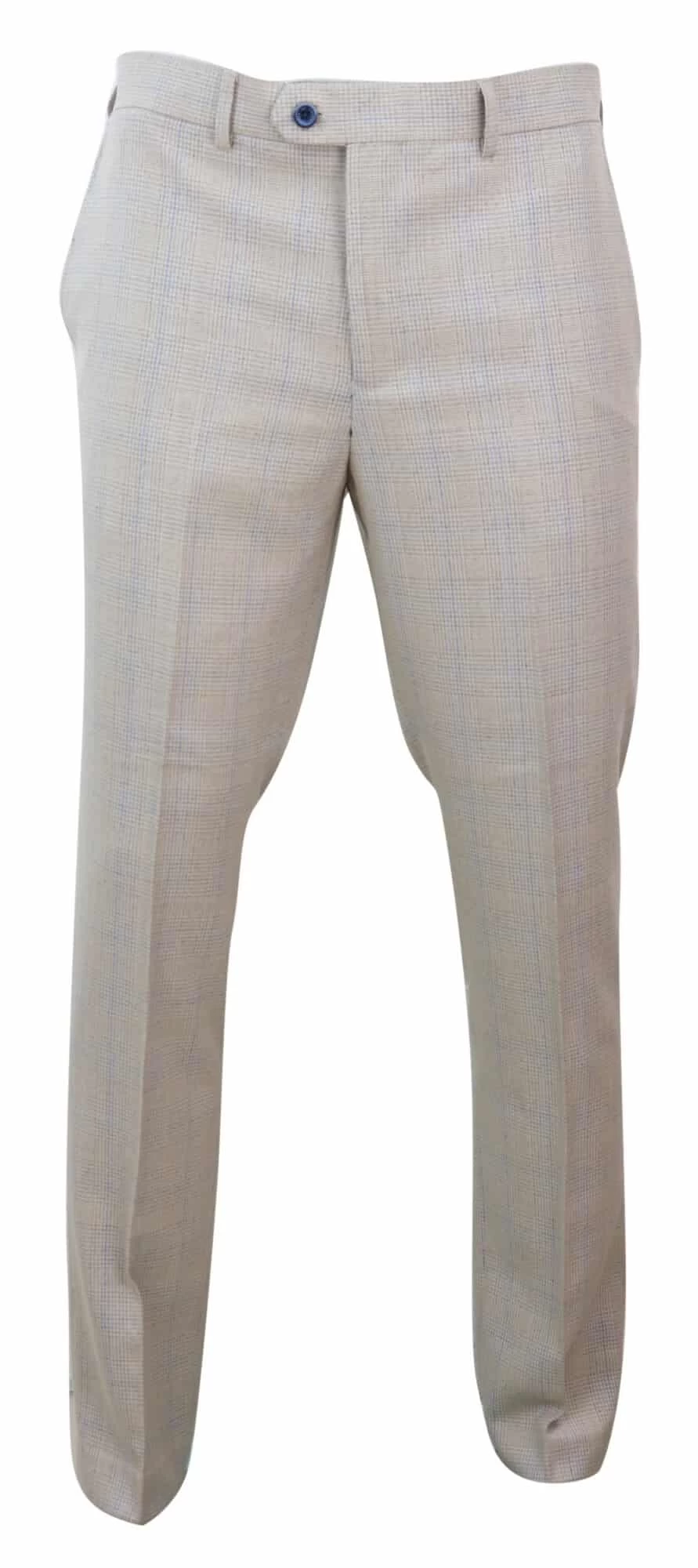 Mens Cleam Tweed Trousers