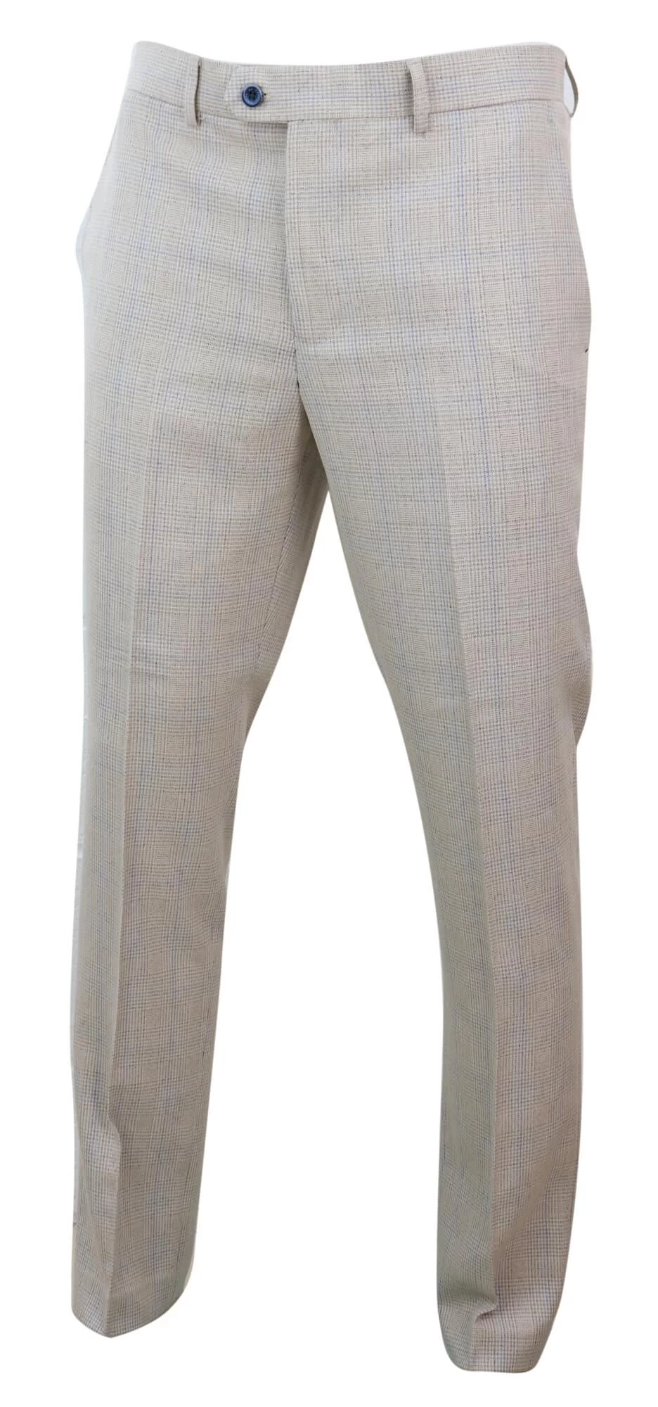 Mens Cleam Tweed Trousers - Image 3