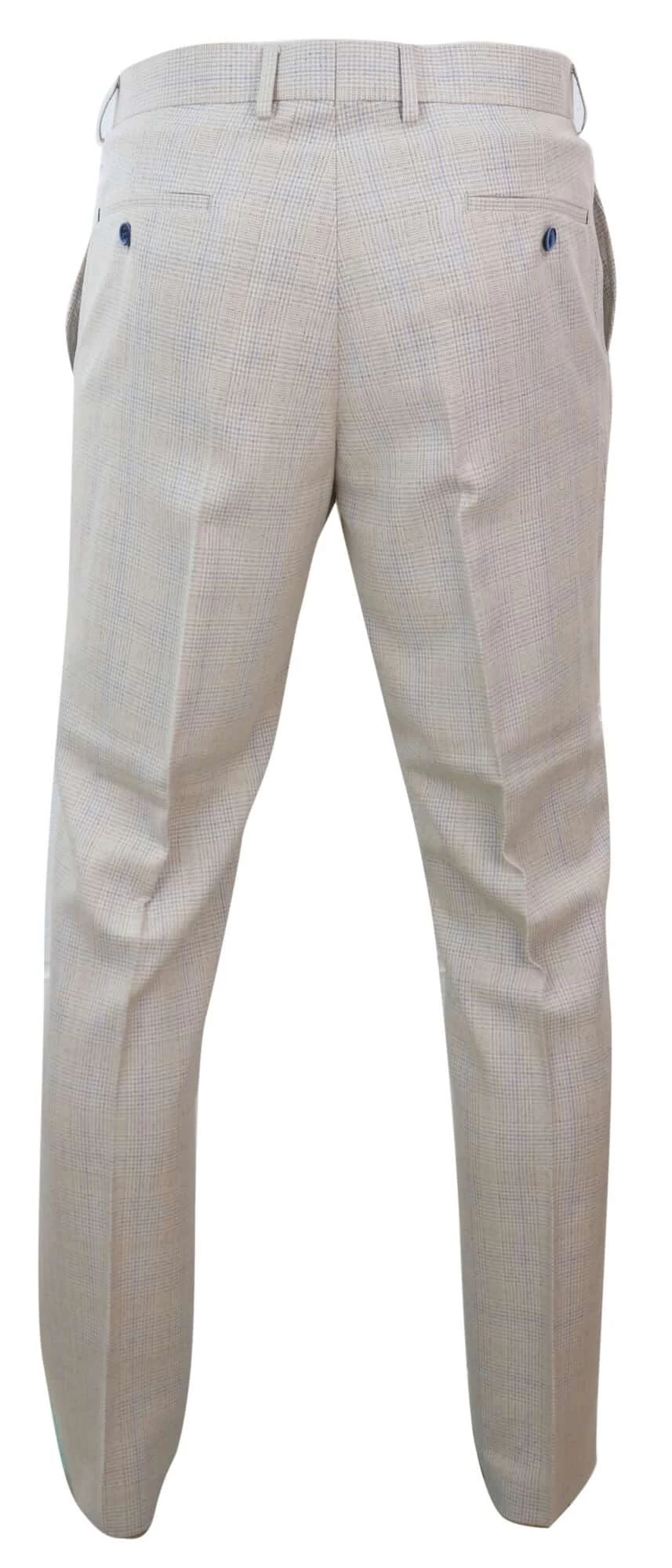 Mens Cleam Tweed Trousers - Image 2