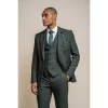 Caridi – Men’s Olive Green Tweed Blazer