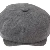 Mens 8 Panel Newsboy Cap – Cavani Martez – Dark Grey