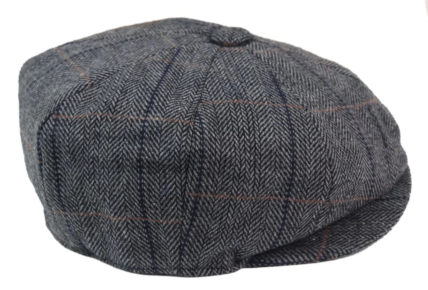 Mens 8 Panel Peaky Blinders Cap – Cavani Albert - Image 4