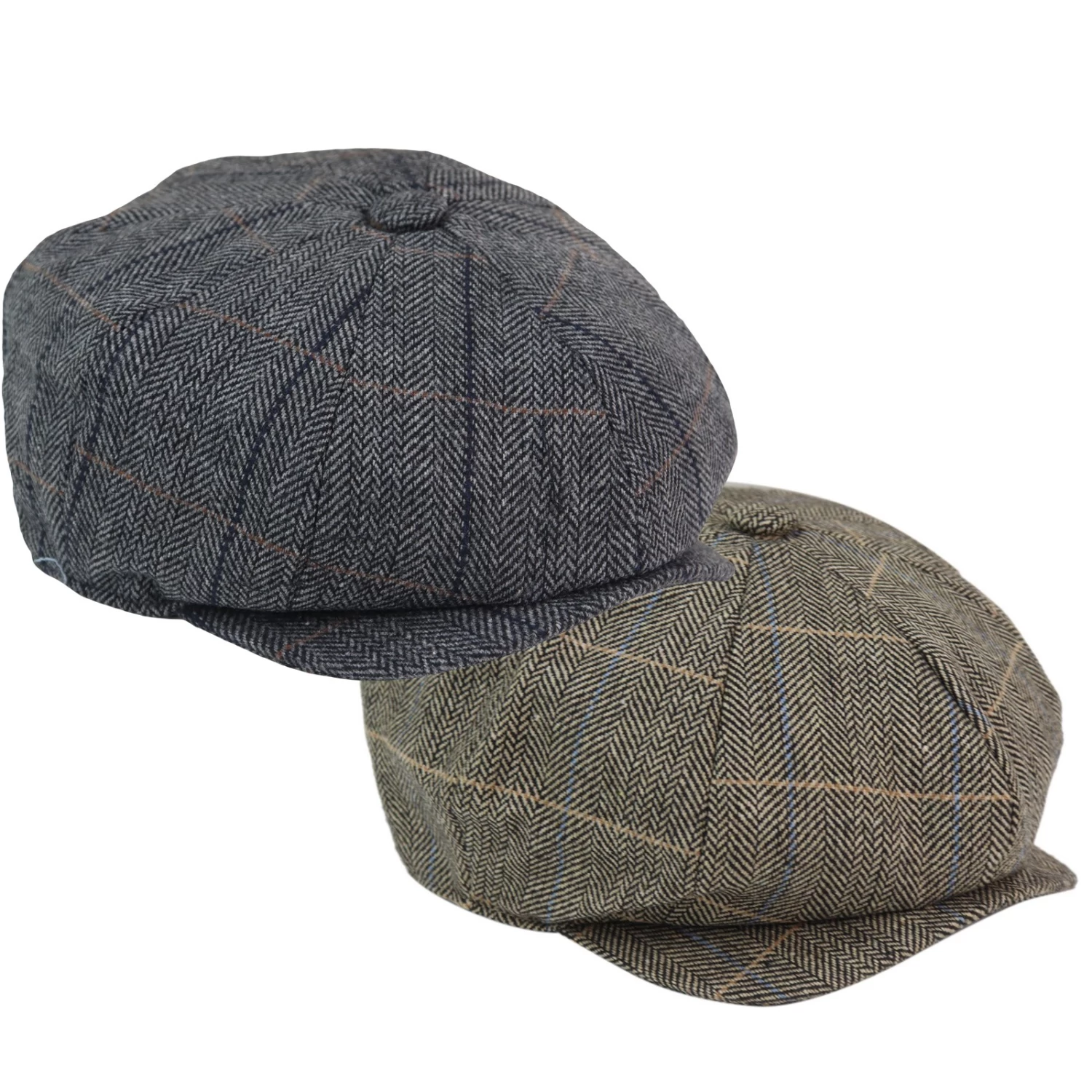 Mens 8 Panel Peaky Blinders Cap – Cavani Albert