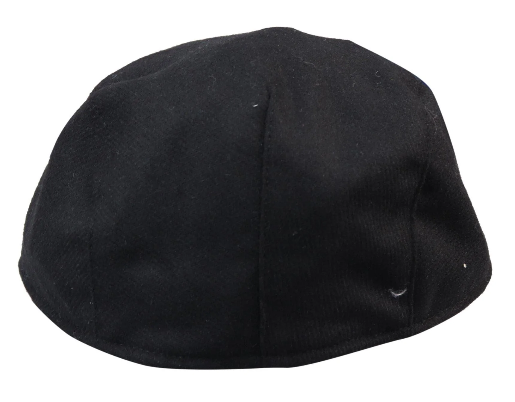 Mens Grandad Baker Flat Black Cap 8 Panel Tweed Vintage Classic Smart Casual 1920s - Image 4