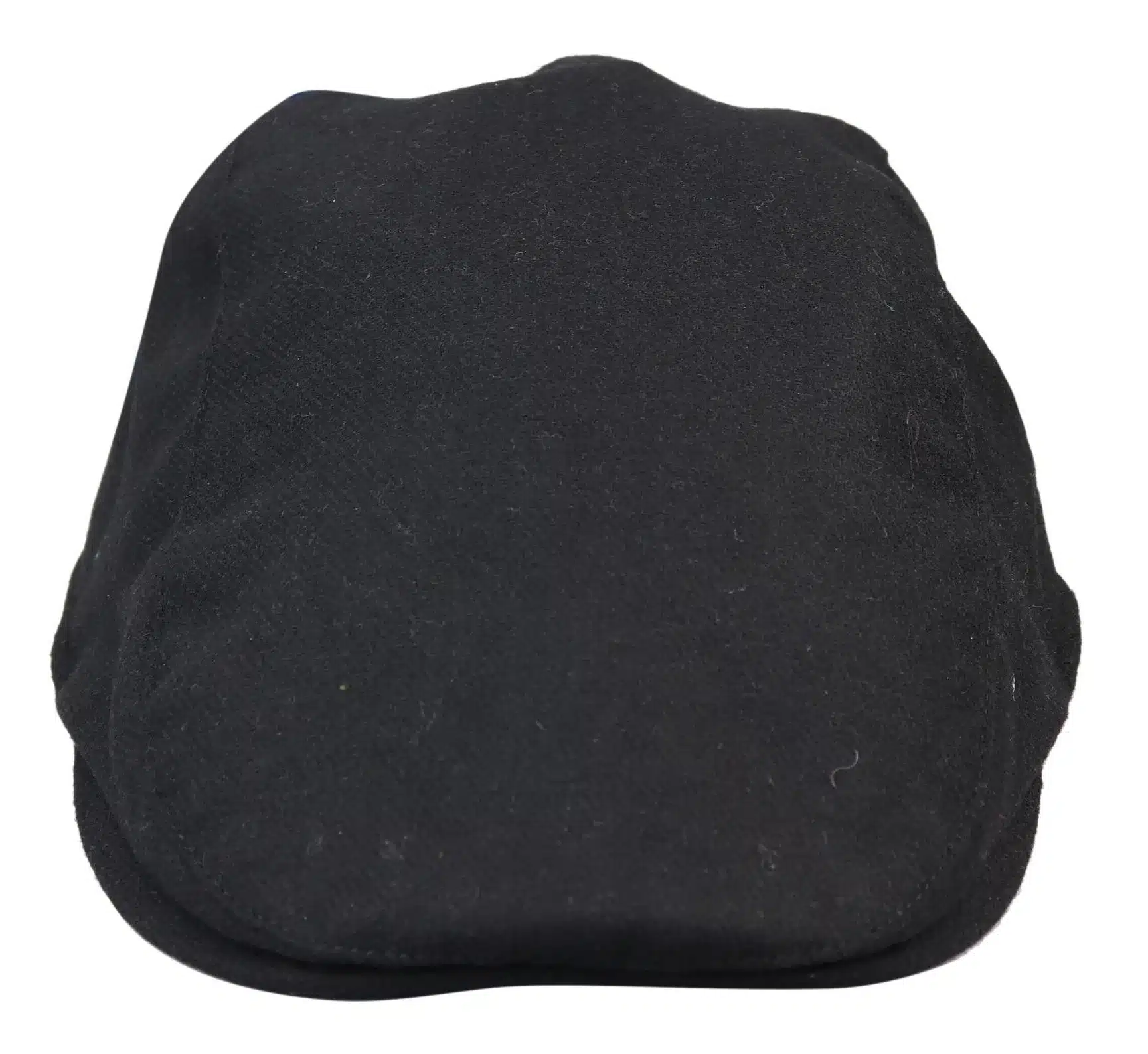 Mens Grandad Baker Flat Black Cap 8 Panel Tweed Vintage Classic Smart Casual 1920s