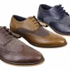 Cavani Horatio – Men’s Tweed & Leather Oxford Shoes