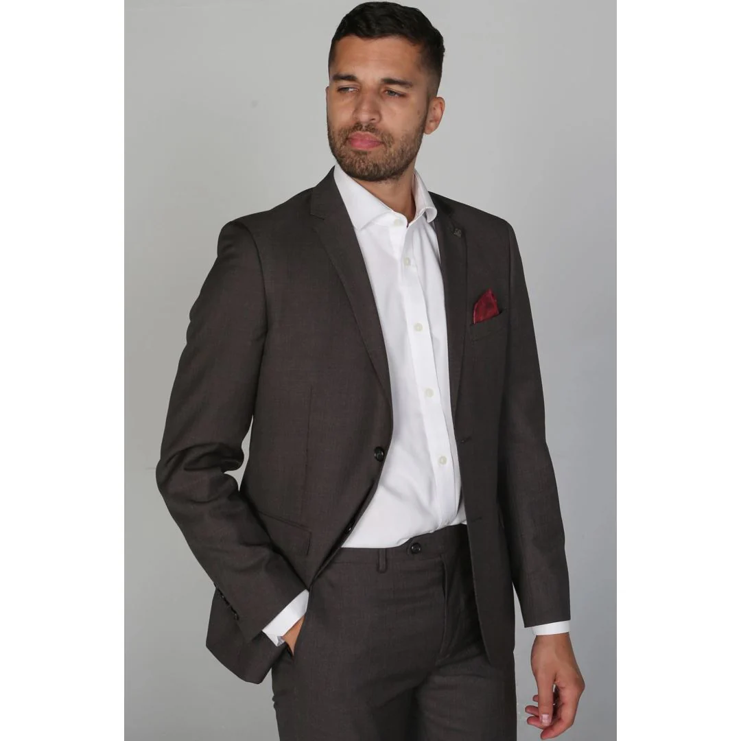 Charles – Men’s Charcoal Blazer