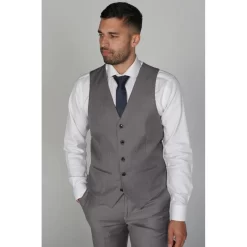 Charles – Men’s Grey Waistcoat