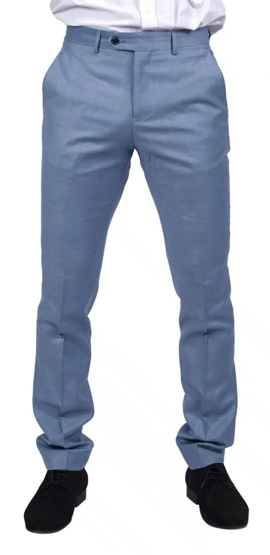 Charles โ Menโs Light Blue Summer Trousers