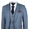Earl – Men’s Blue Checked Blazer