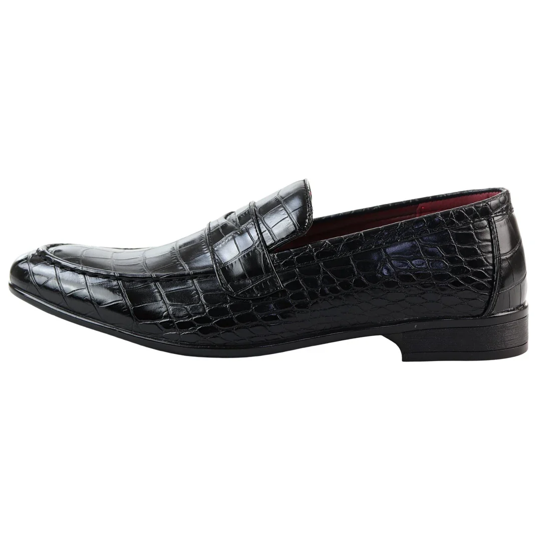 Men’s Slip On Formal Black Loafers