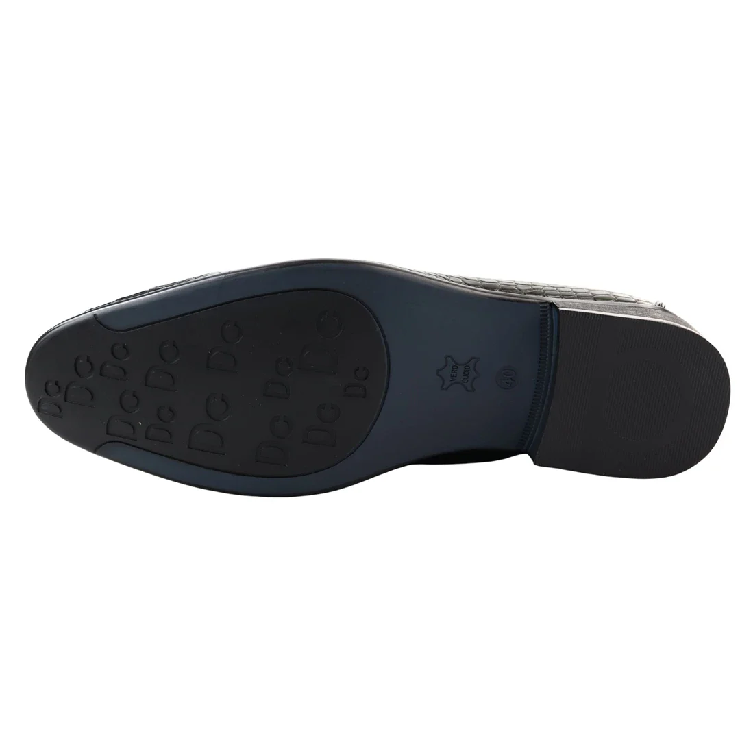 Men’s Slip On Formal Green Loafers - Image 6