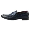 Men’s Slip On Formal Navy Loafers