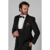 Ford – Men’s Black Shawl Lapel Blazer