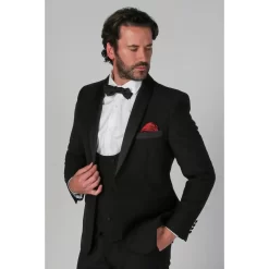 Ford – Men’s Black Shawl Lapel Blazer