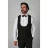 Ford – Men’s Black Double Breasted Waistcoat