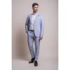 Fredrik – Men’s Blue Summer 2 Piece Wedding Suit