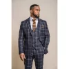 Hardy – Men’s Men’s Blue Tan Check Blazer