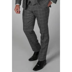 Harris – Men’s Grey Tweed Trousers