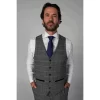 Harris – Men’s Grey Tweed Waistcoat
