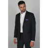 Harvey – Men’s Navy Check Blazer