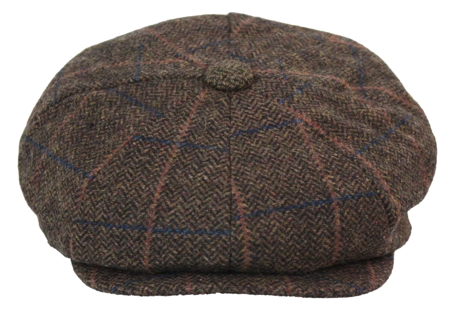 Mens Vintage Tweed Peaky Blinders Hat - Image 2