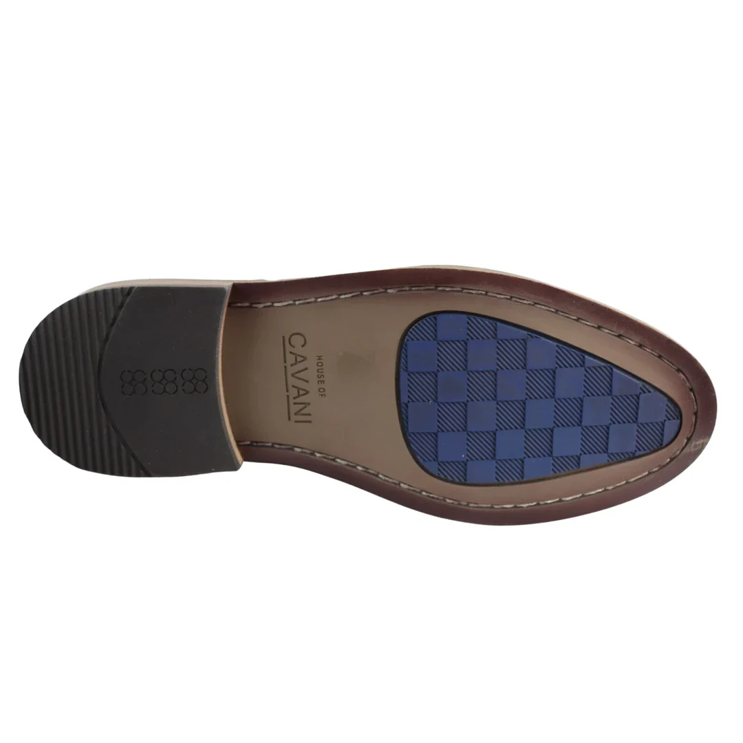 Mens Real Full Suede Slip On Loafers Boat Shoes Navy Smart Casual Classic Comfort Fit - Image 5