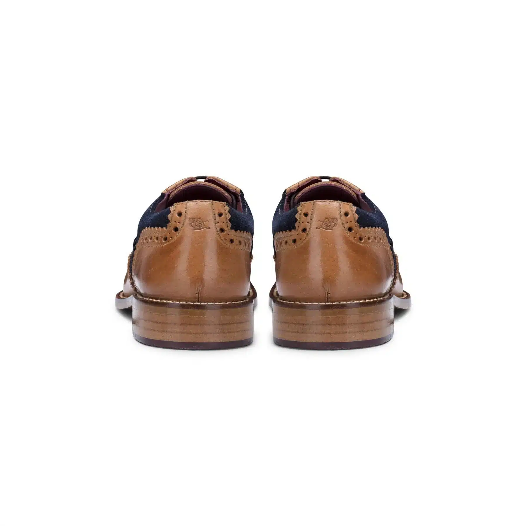 Kids Real Leather Brogues Laced Smart Formal Vintage Classic Peaky - Image 3