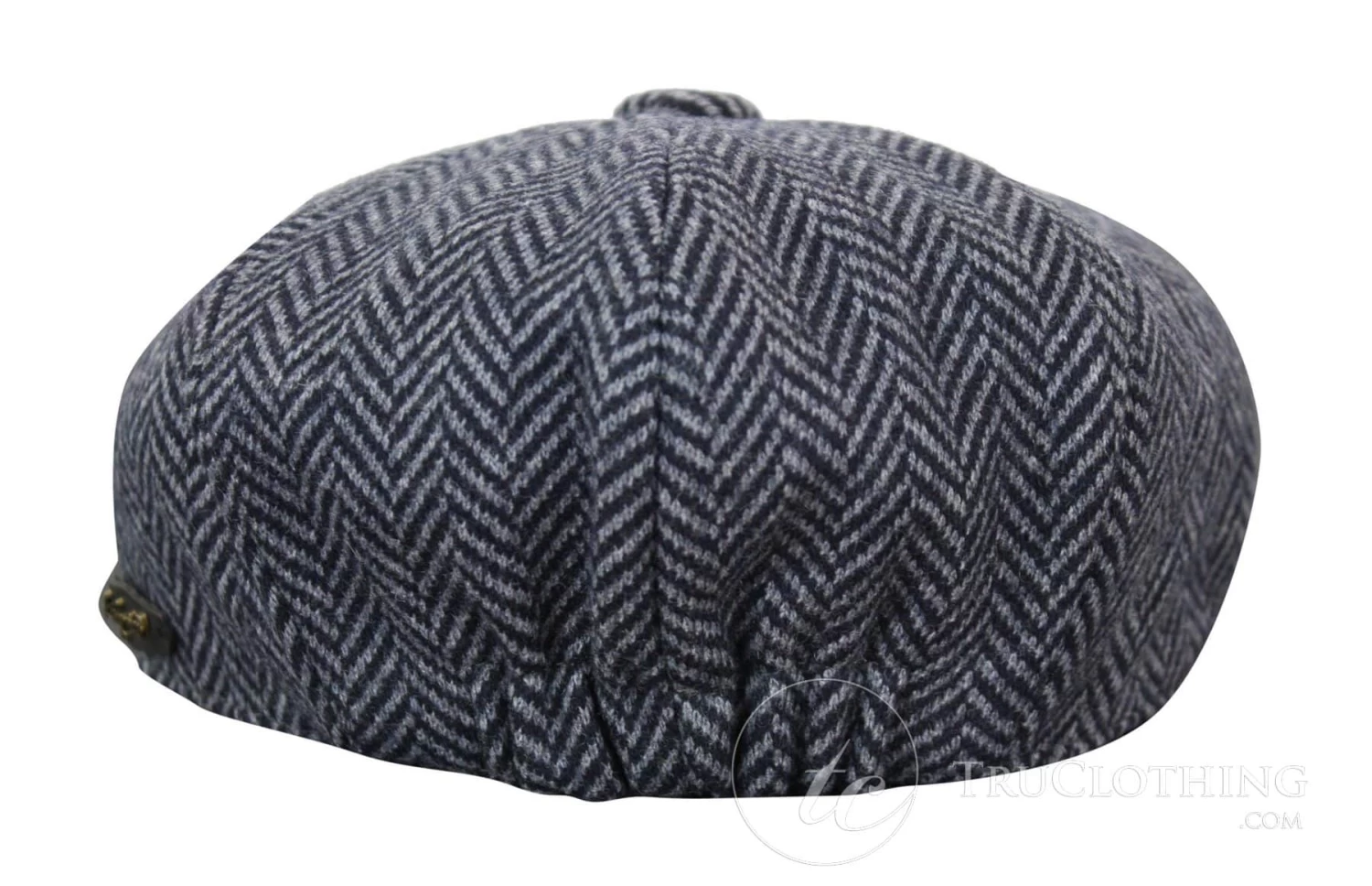 Kids Peaky Blinders Newsboy Tweed Herringbone 8 Panel Hat - Image 7