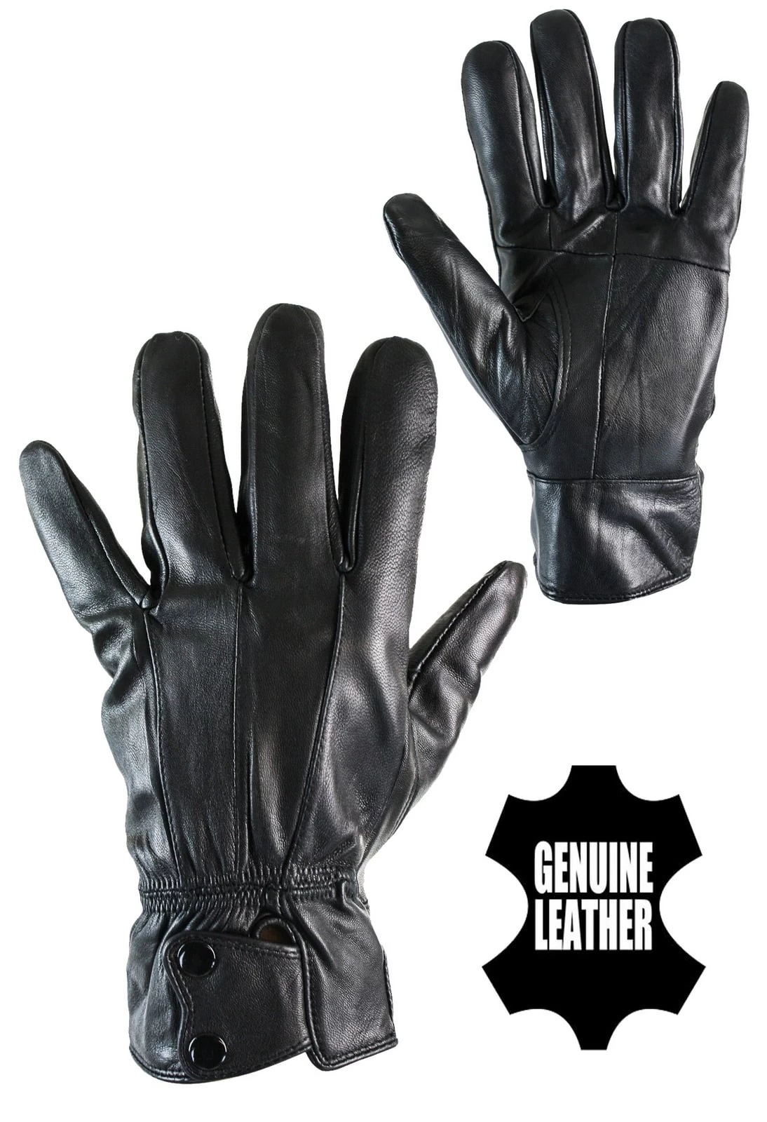 KK MG 6061 Mens Real Leather Winter Gloves Thermal Lined Warm Driving Gift