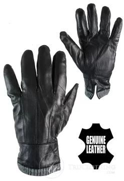 KK MG6058 Mens Real Leather Winter Gloves Thermal Lined Warm Driving Gift