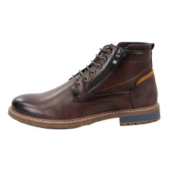 Men’s Lace Up Brown Ankle Boots