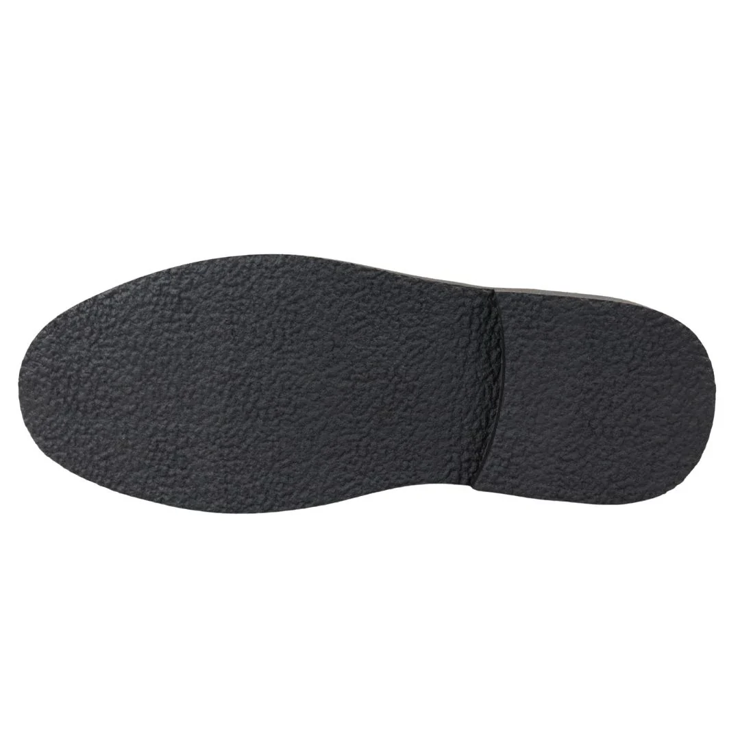 Mens’s Chukka Desert Lace Up Black Ankle Boots - Image 6